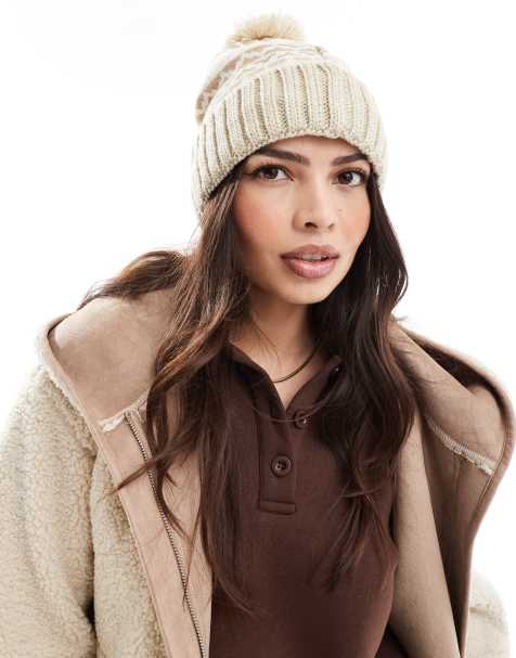 Columbia - Sweater Weather - Bonnet à pompon - Blanc craie - view 1