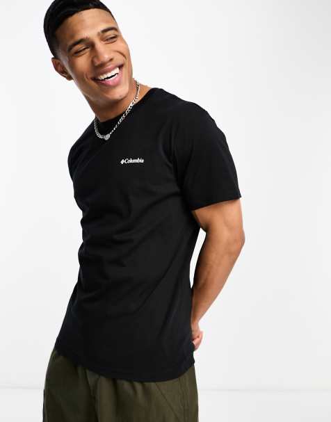 Columbia - T-shirt avec logo basique - Noir - view 1