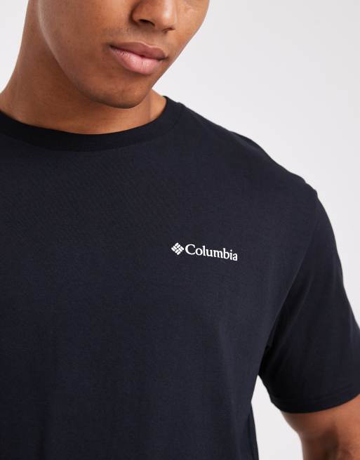 Columbia - T-shirt avec logo basique - Noir, 5 de 5