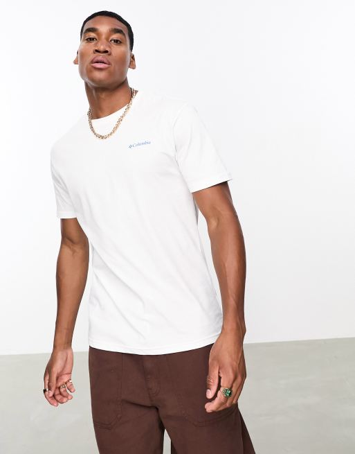 Columbia Talbert Ridge back print t-shirt in white Exclusive to ASOS, 2 of 4