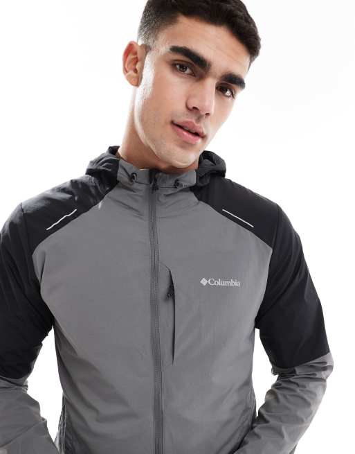 ジャケット・アウター Columbia tech nylon shell jacket archive Columbia Tech nylon hooded jacket in black | ASOS