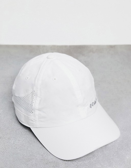 Columbia Tech Shade cap in white