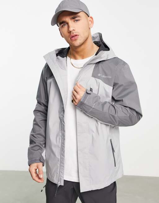 Columbia shop grey windbreaker