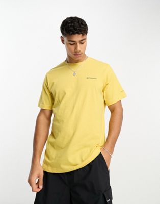 Columbia thistletown hills t-shirt in yellow - ASOS Price Checker