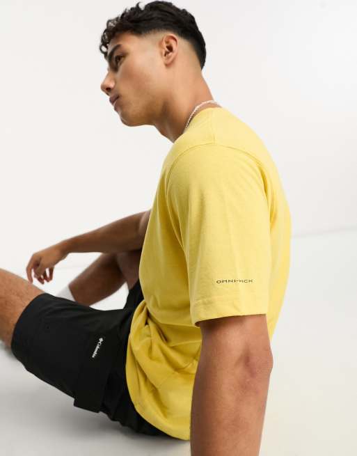 Columbia Thistletown Hills t-shirt in yellow, 4 of 4