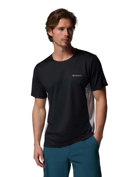 Columbia Three pitch ss crew in black