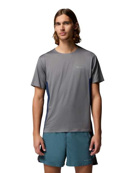 Columbia Three pitch ss crew in grey