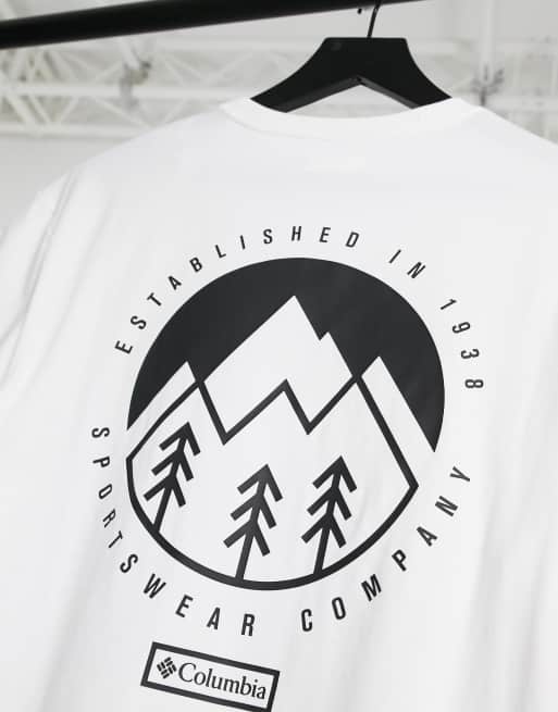 Columbia – Tillamook – Biały T-shirt, tylko w ASOS , 3 z 4