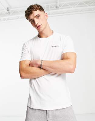 Tillamook - T-shirt bianca con stampa sul retro - In esclusiva su ASOS-Bianco - Columbia T-shirt donna  - immagine3