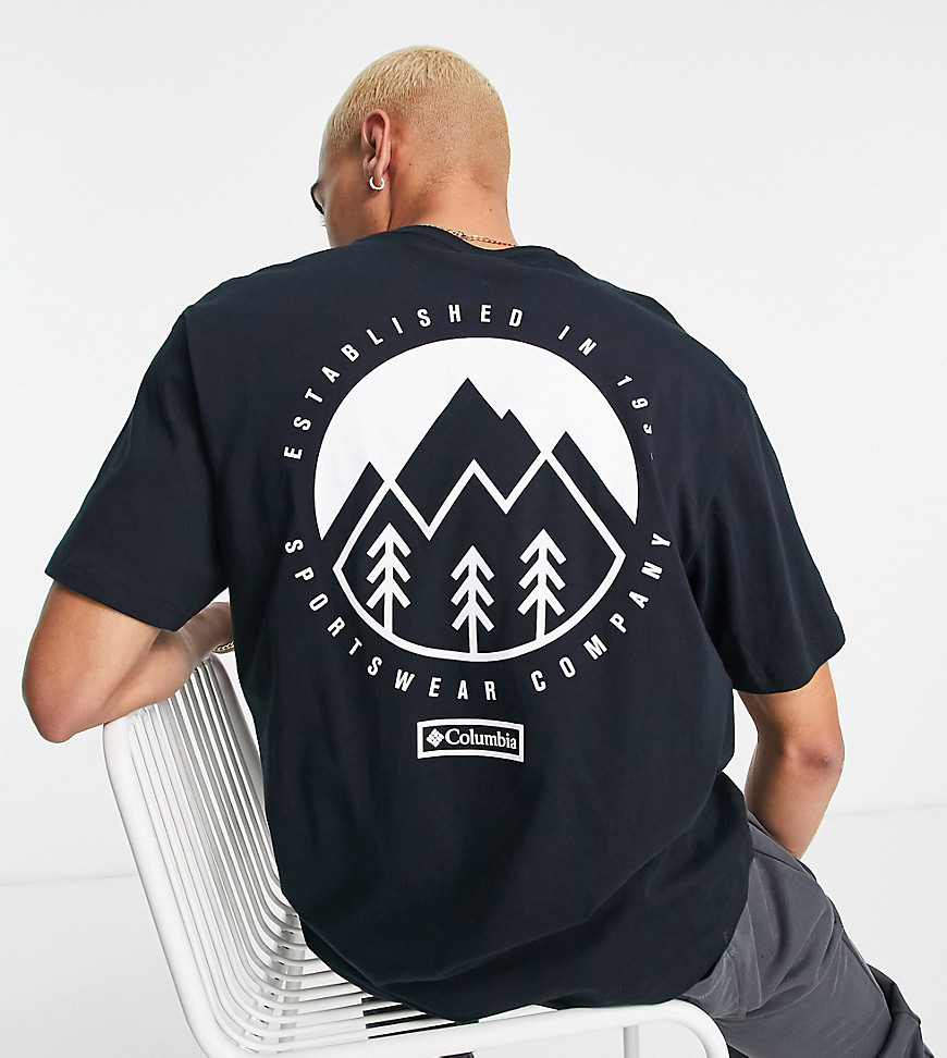 Columbia – Tillamook – T-Shirt in Schwarz