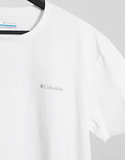 Men Columbia Tillamook t-shirt in white Exclusive at  