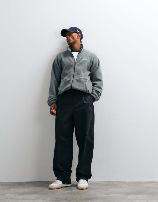 Columbia Timber Crest Fleece mit durchgehendem Reißverschluss in Salbeigrün, 3 von 5
