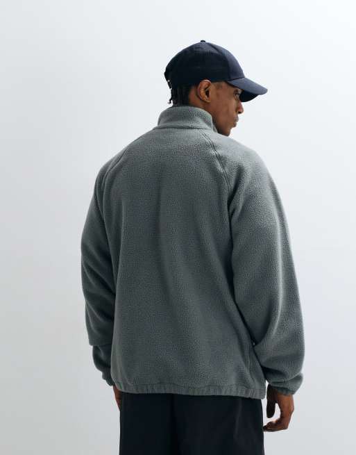Columbia Timber Crest Fleece mit durchgehendem Reißverschluss in Salbeigrün, 4 von 5