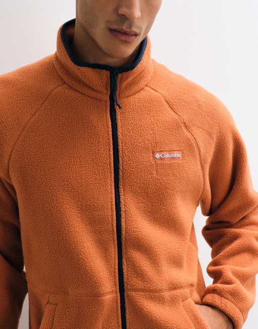 Columbia Timber Crest  full zip fleece in teak brown, 3 of 5