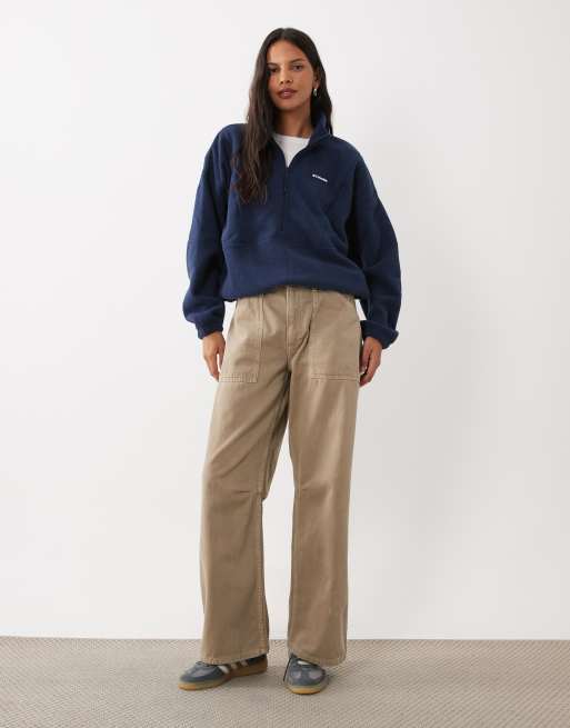 Columbia Timber Meadow half zip fleece in navy, 2 of 4