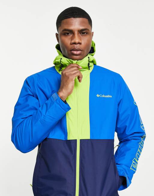 Veste discount columbia bleu