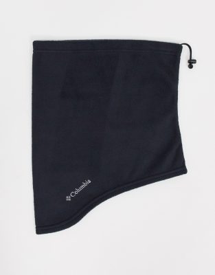 Trail Shaker fleece gaiter in black