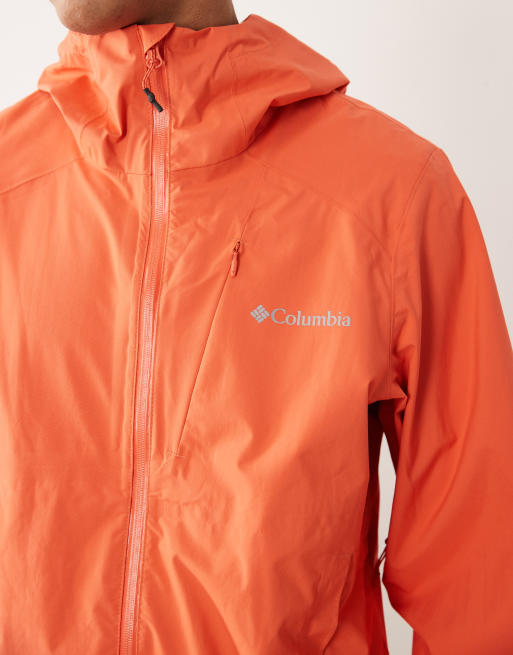 Columbia – Trailborne 2.5L – Shelljacke in Orange, 3 von 5