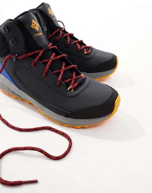 Columbia Trailstorm Peak mid boots in navy, 2 of 4