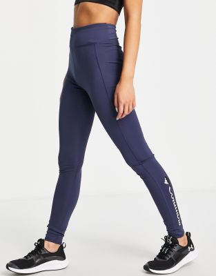 Columbia - Training River - Strakke legging met hoge taille in marineblauw  | ASOS