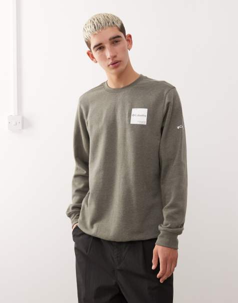 Columbia Trek crew in charcoal - view 1