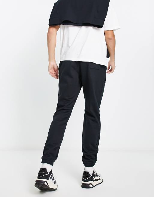 Columbia Trek fleece leg logo trackies in black, 2 of 4