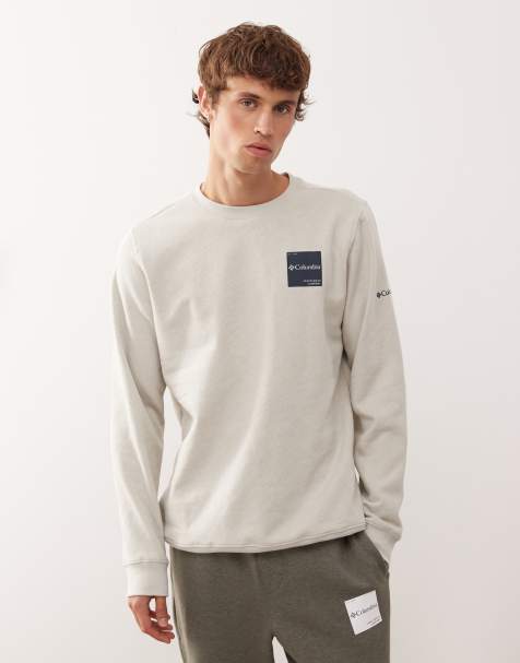 Columbia – Trek – Sweatshirt in Braun mit Rundhalsausschnitt - view 1