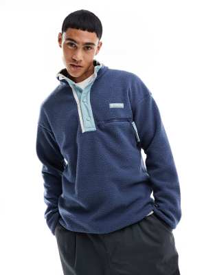 Columbia Helvetia 1/2 Snap Fleece Top Grün - JD Sports Österreich