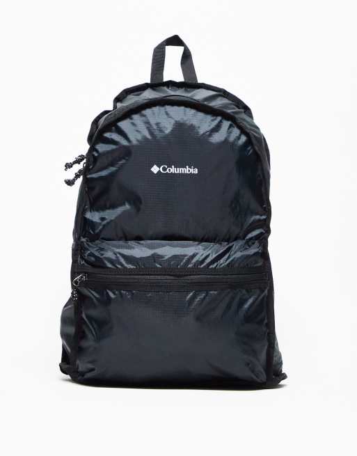 Lightweight fold outlet up backpack