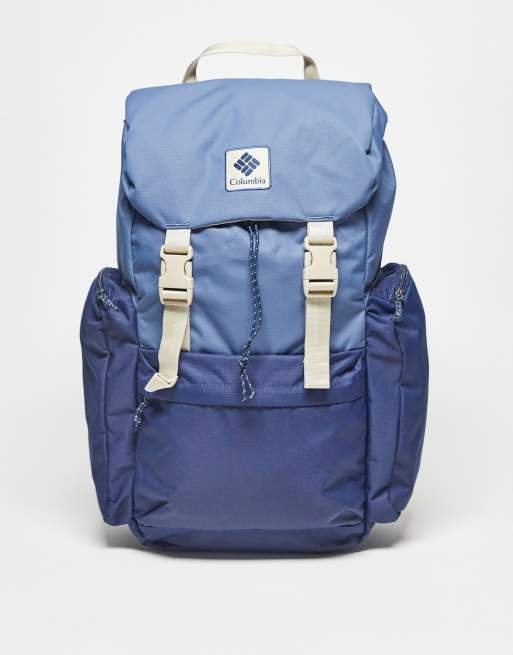 Blue store columbia backpack