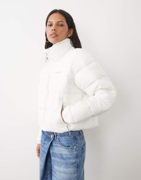 Columbia veste courte Puffect III blanche - view 1