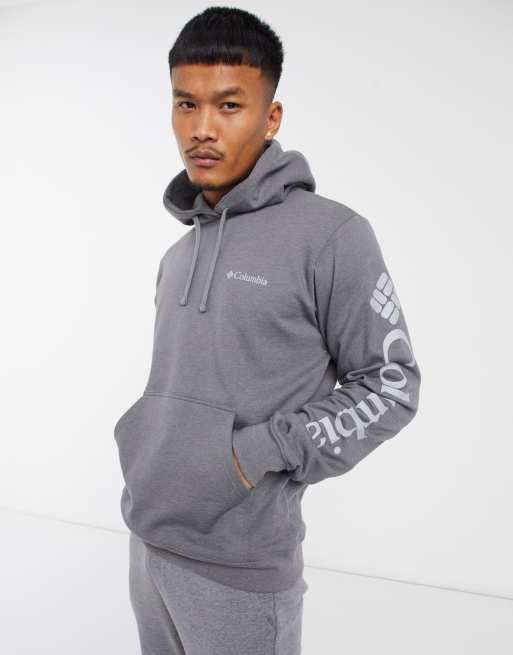 Columbia Viewmont II Graphic hoodie in gray | ASOS