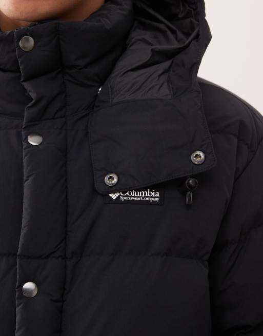 Columbia - Wallowa - Sort dynejakke med hætte, 5 af 5