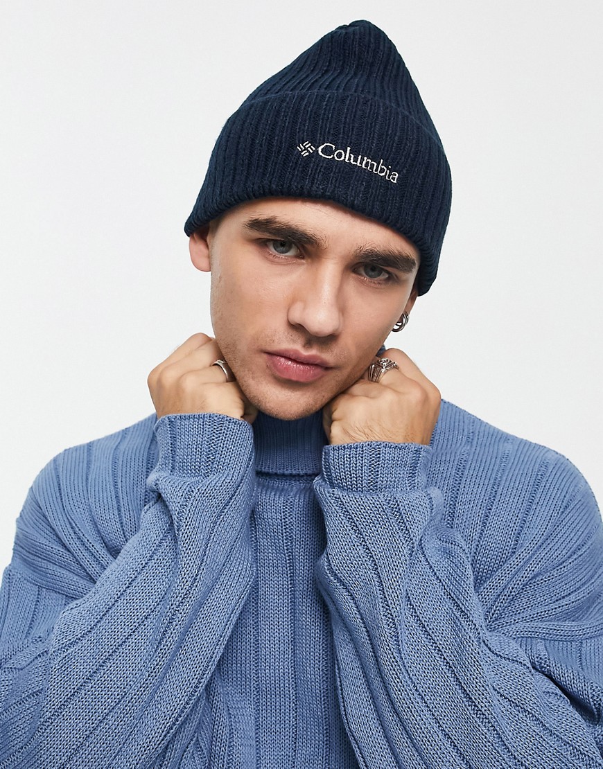 Columbia Watch Cap ribbed beanie in navy