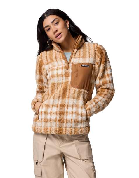 Columbia West bend 1/4 zip ii in brown - view 1