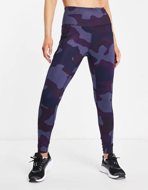 Columbia – Windgates – Lila kamouflagemönstrade leggings