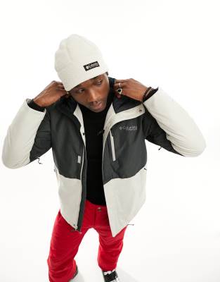 Columbia Columbia Winter District II ski jacket in stone-Neutral