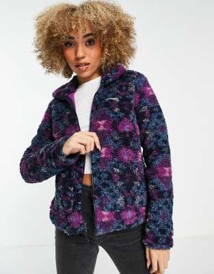 Columbia Winter Pass aztec sherpa fleece in multi - ASOS Price Checker
