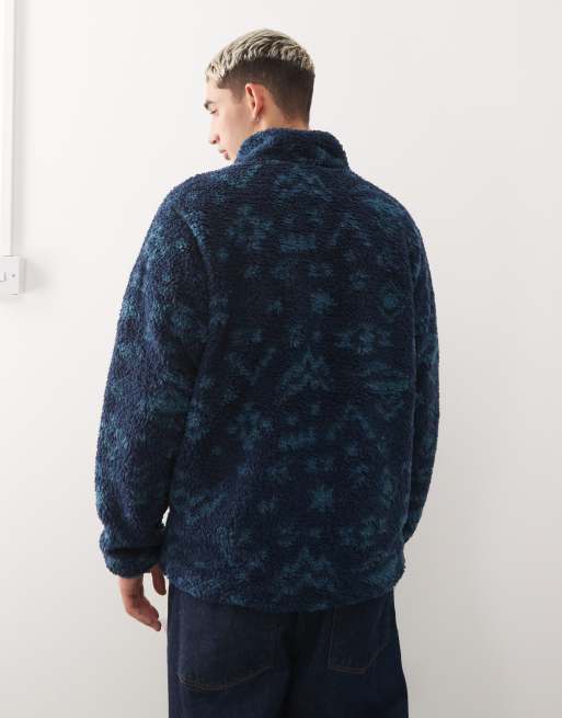 Columbia - Winter Pass - Blå vendbar fleece, 3 af 5