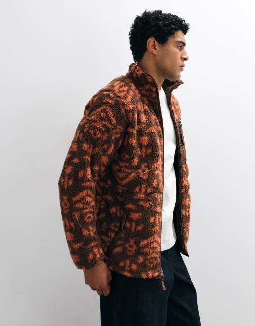 Columbia Winter Pass forro polar reversible marrón, 2 de 5