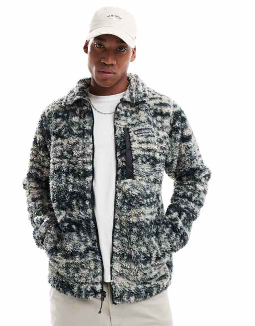 Columbia - Winter Pass II - Brun fleece-trøje med print