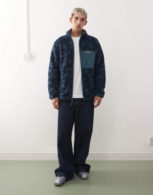Columbia - Winter Pass - Omkeerbare fleece in blauw, 2 van 5