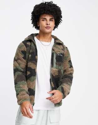 Columbia winter pass print hot sale fleece