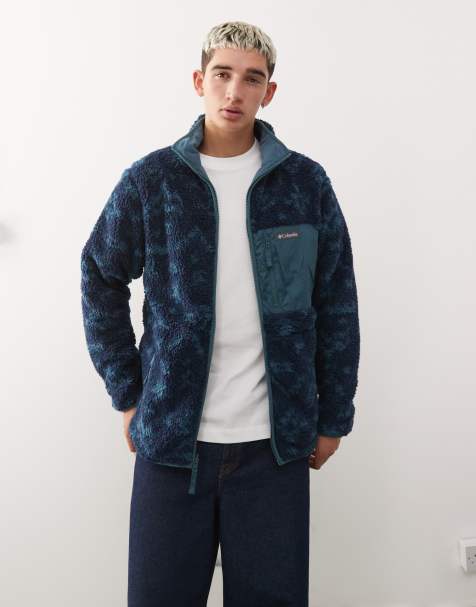 Columbia – Winter Pass – Wende-Fleecejacke in Blau - view 1