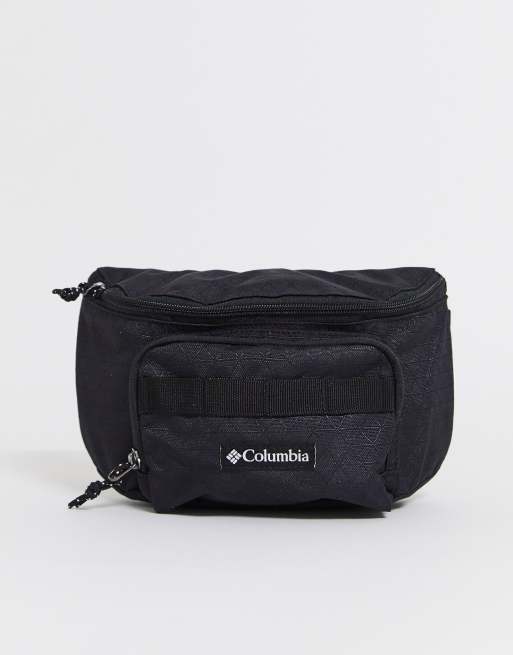 Columbia Zigzag Hip Pack fanny pack in black ASOS