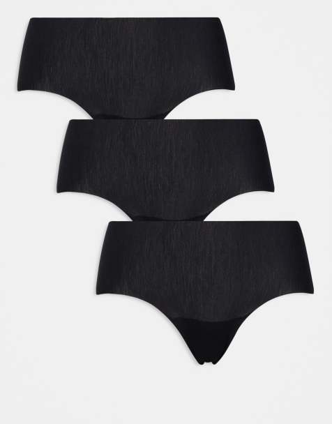 Commando Bikini briefs 3 pack in black - view 1