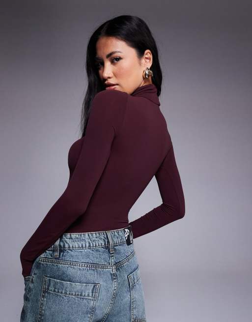 Commando Bodysuit in raisin, 4 of 4