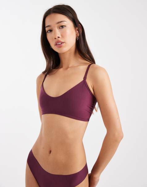 Commando Bralette in pinot - view 1