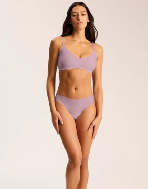 Commando butter thong in mauve in mauve - LILAC - view 1