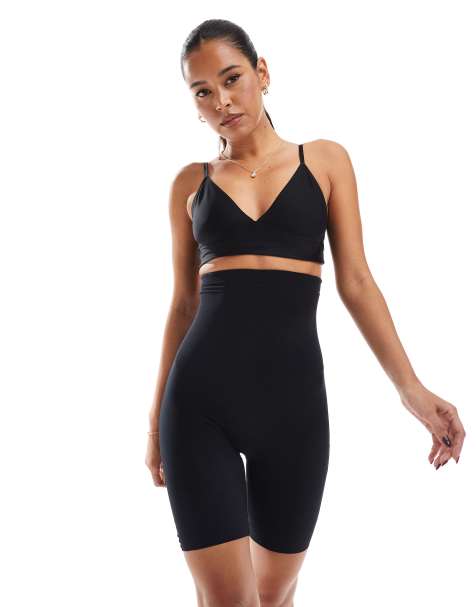 Commando Classic control hi waisted short black in black - view 1